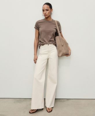 Women's Catherin Culotte High-Rise Jeans | Macy's