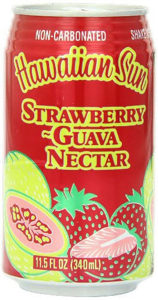 Hawaiian Sun Strawberry Guava Nectar, 11.5 Fl. Oz., 6 Count | Walmart (US)
