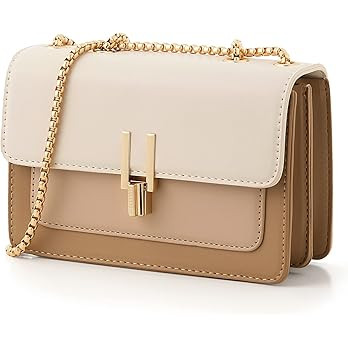 Color-Block Crossbody Bags for Women Leather Cross Body Purses Cute Designer Handbags Shoulder Ba... | Amazon (US)