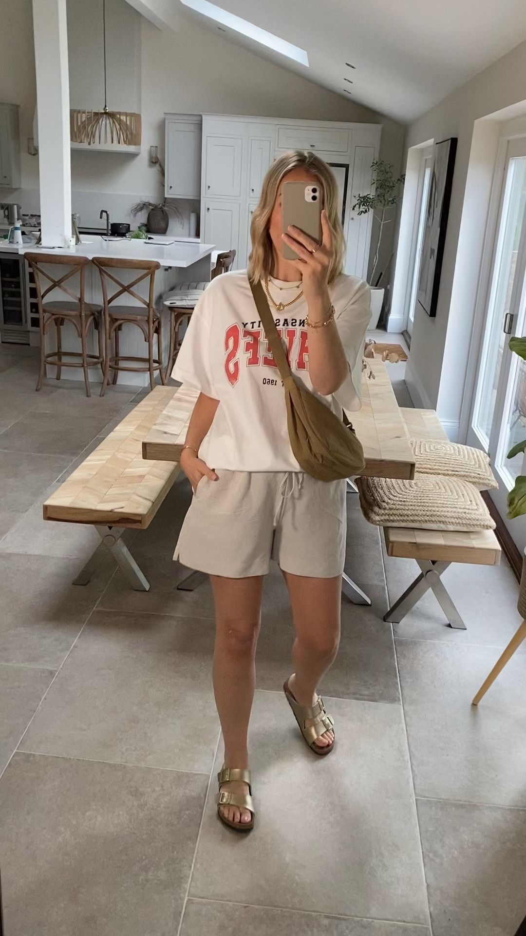Best value ‘cool’ T 
Fantastic heavy cotton jersey 
Wash well , great designs 
Oversized fit - I’m wearing the medium 
Everyday summer outfit 

#LTKtravel #LTKstyletip #LTKuk