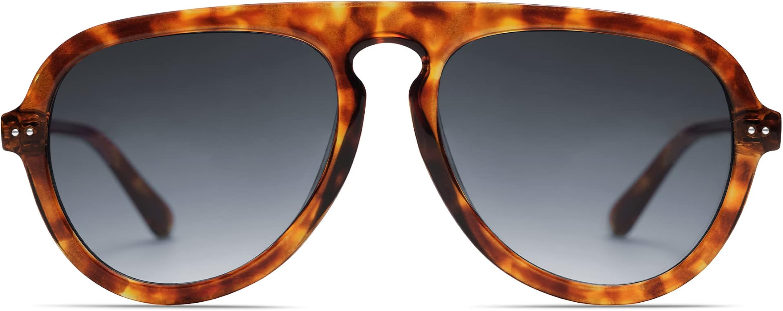 SOJOS Retro Aviator Sunglasses Womens Mens Vintage Plastic Frame Shades Lentes De Sol Para Mujer ... | Amazon (US)