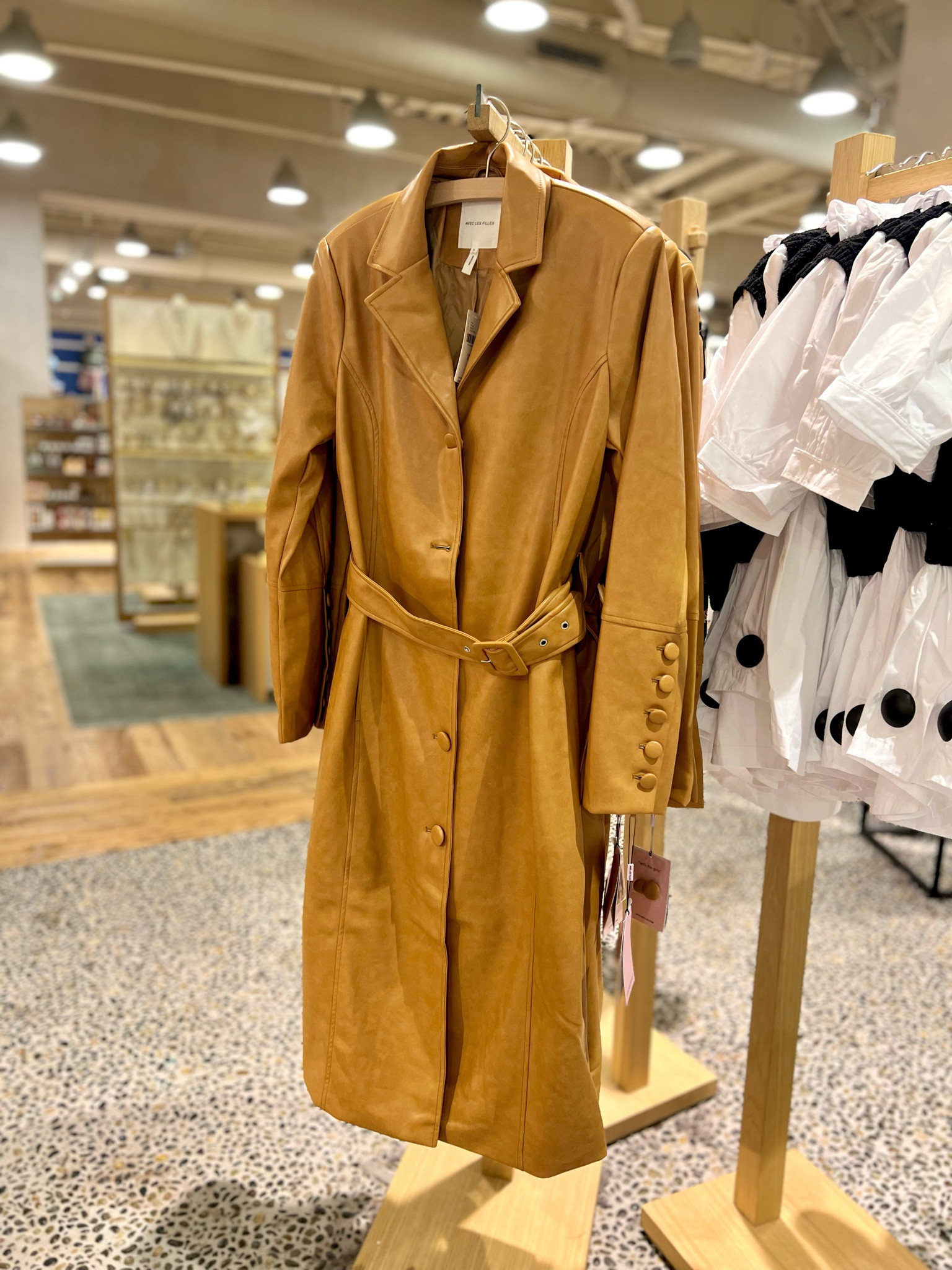 Avec Les Filles Faux Leather Belted Long Coat

#LTKMidsize #LTKSeasonal #LTKStyleTip