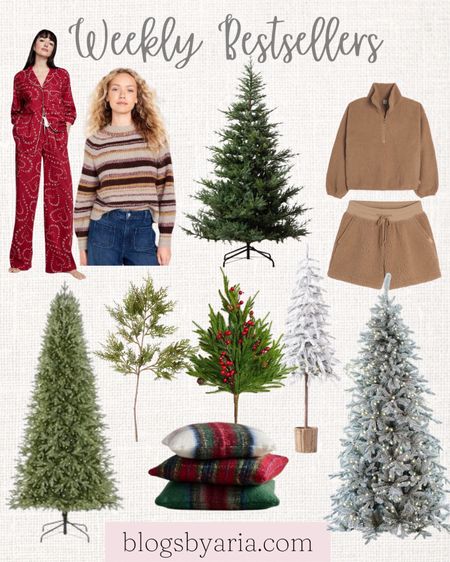 Last weeks bestsellers!! Lots of Christmas trees including my flocked main tree and my green bedroom tree!! Holiday pajamas, cozy sweaters and tons of holiday decorating finds 

#LTKhome #LTKsalealert #LTKHoliday