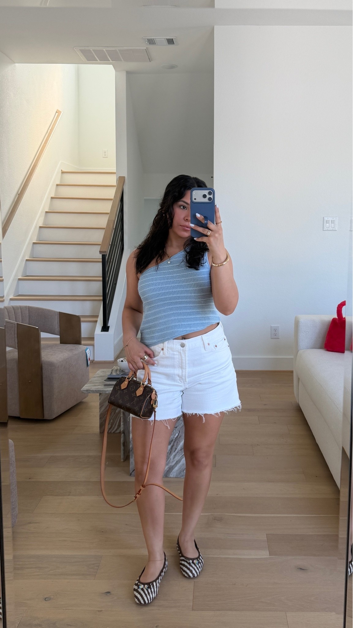 Top: small
Shorts: 28 
Flats: 7 
Nano speedy bag

#LTKootd #LTKgrwm #LTKSaleAlert