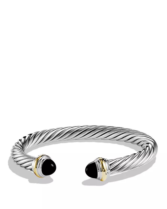 Cable Classics Bracelet with Black Onyx and 14K Yellow Gold | Bloomingdale's (US)