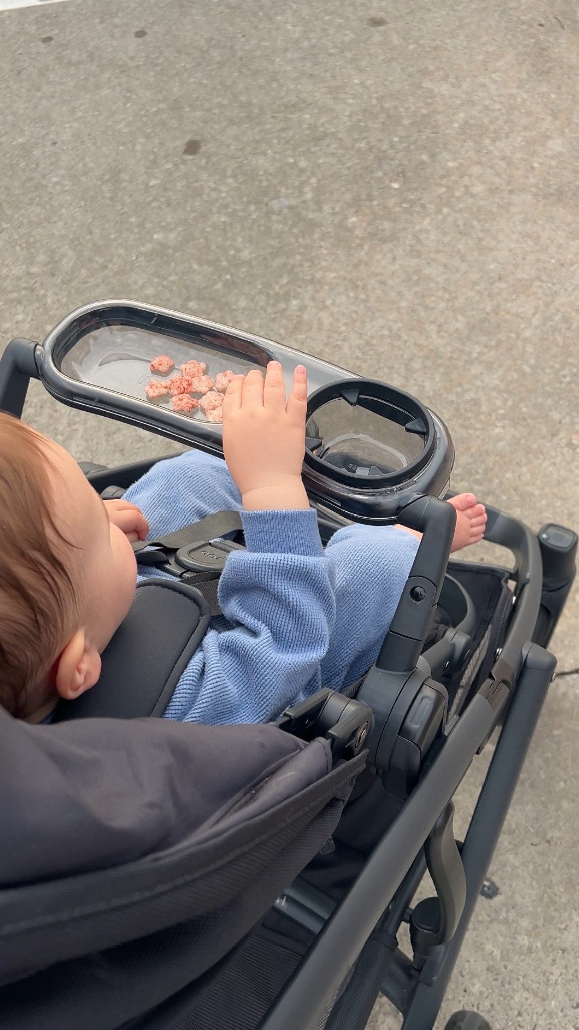 This snack tray that works for the Uppababy Vista V2 is perfect for my snacking toddler! 🤍

#LTKKids #LTKBaby #LTKmomlife