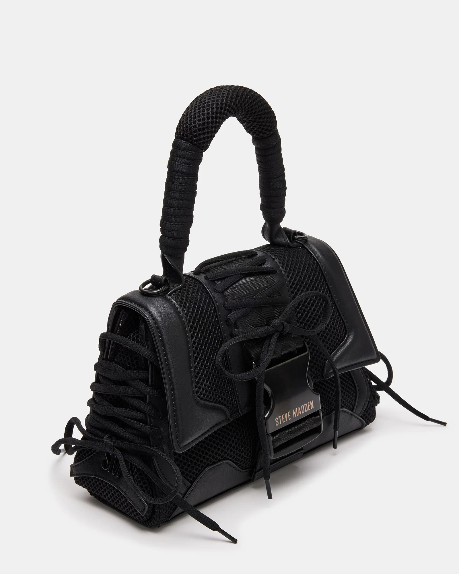 DIEGO Black Women's Handbag with Crossbody Strap | Steve Madden (US)