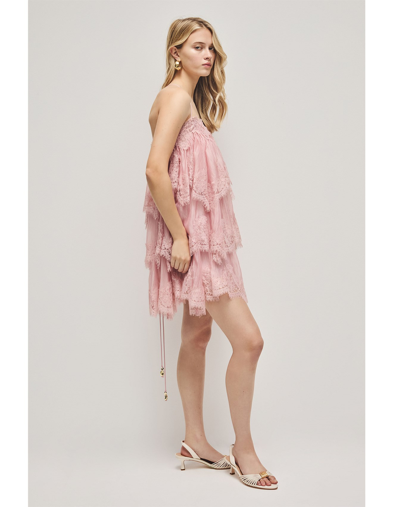 Ophelia Lace Mini Dress | David Jones (Australia & New Zealand)