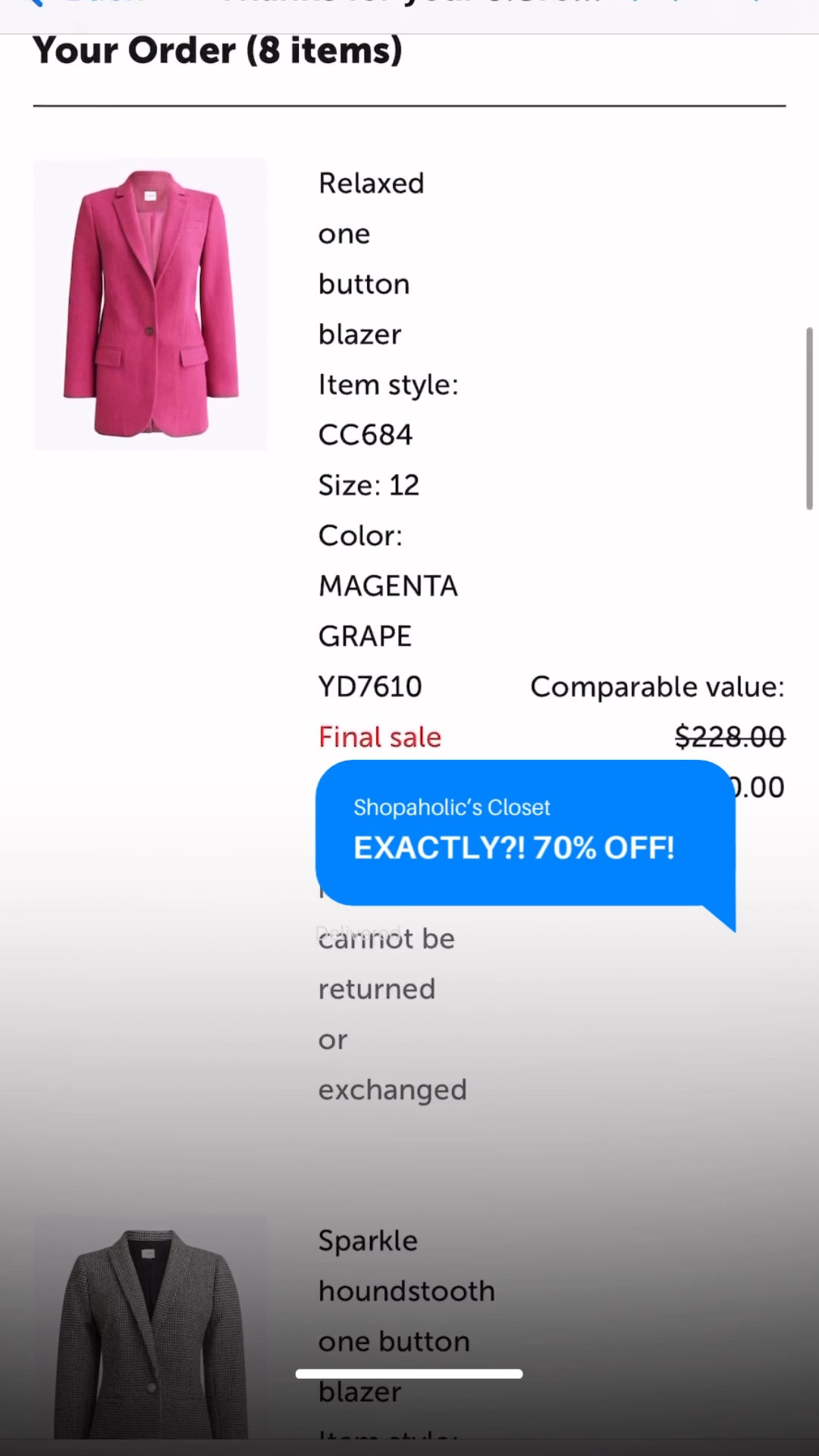 I shopped this sale in late December and they brought it back this weekend. 70% off clearance at J.Crew Factory is the sale to shop this weekend.

#shopdeescloset #shopaholicscloset

#LTKWorkwear #LTKSaleAlert #LTKWatchNow