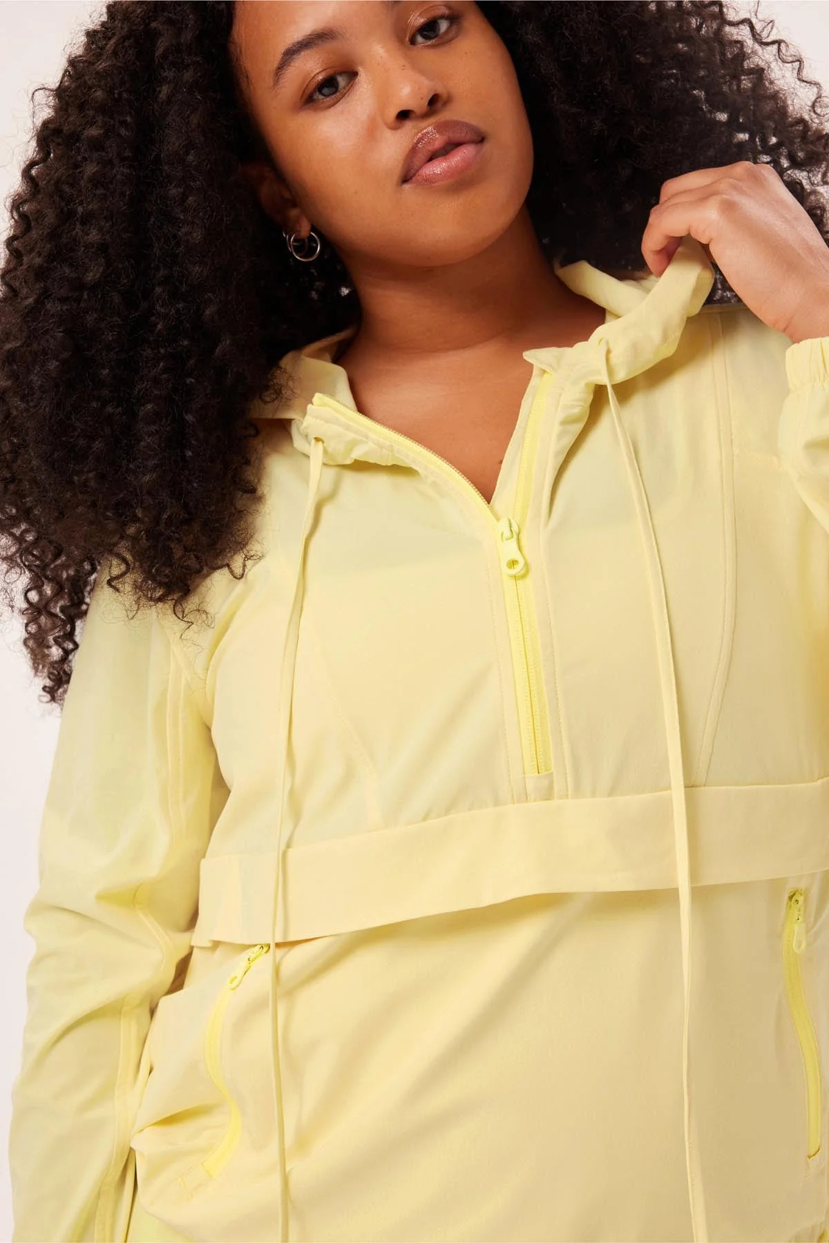 Lemonade Stretch Woven Play Windbreaker | Girlfriend Collective
