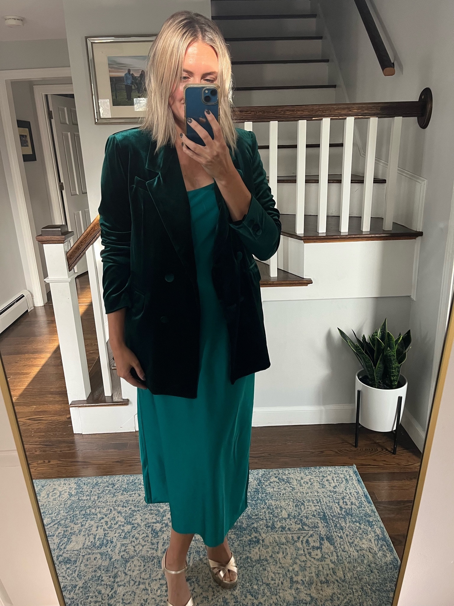 Holiday Outfits
Gorgeous blazer over a slip dress for easy holiday styling 

#LTKHoliday #LTKover40 #LTKparties