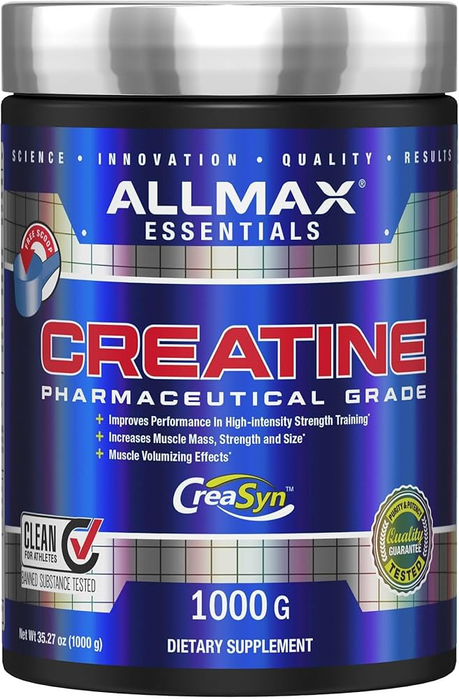 Allmax Creatine Monohydrate - Aid Muscle Growth & Strength Gains, No Artificial Ingredients - 100... | Amazon (CA)