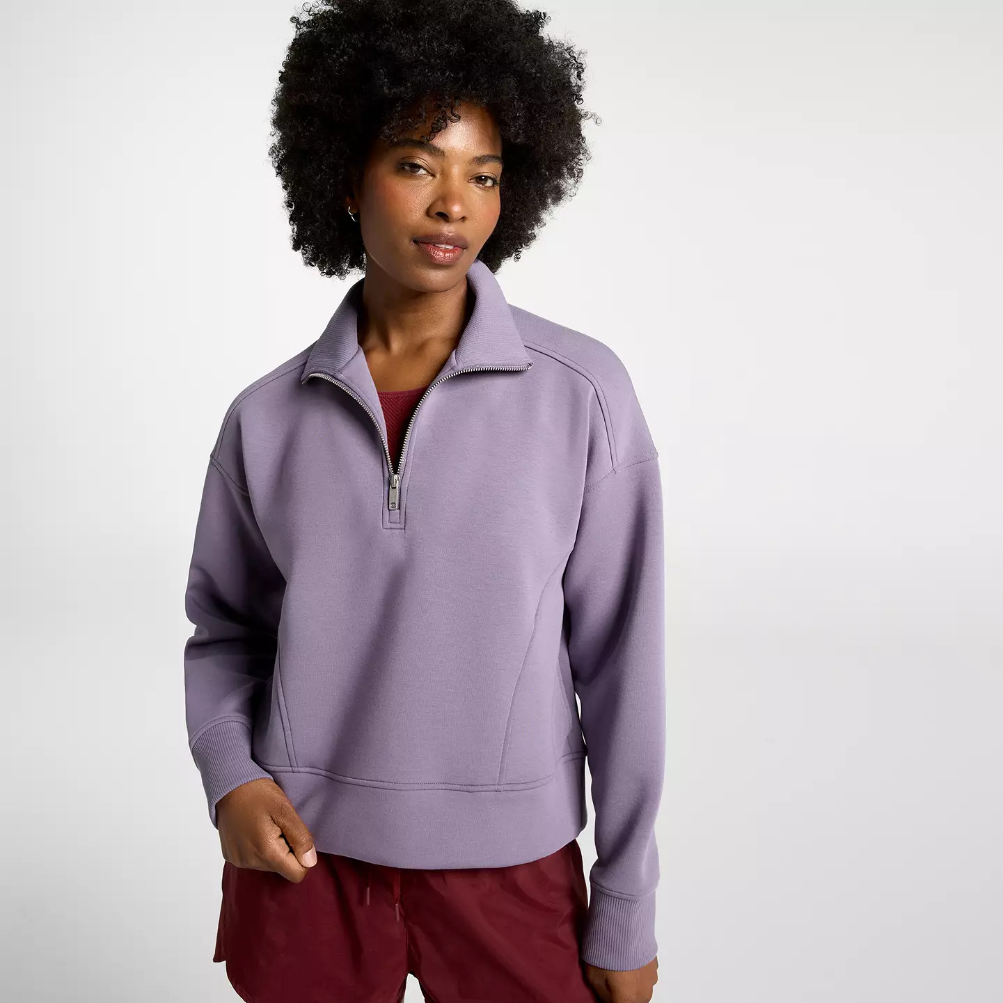 CALIA Women's Soft Scuba Mock Neck 1/4 Zip | DICK'S Sporting Goods