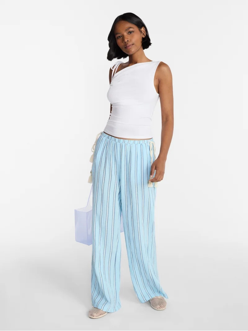 No Boundaries One Shoulder Ruched Top, Women\u2019s XXS-XXL - Walmart.com | Walmart (US)