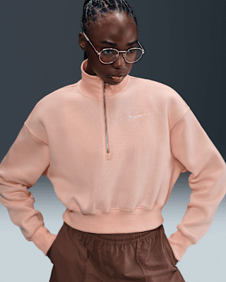Nike Sportswear Phoenix FleeceWomen's 1/4-Zip Cropped Sweatshirt | Nike (US)