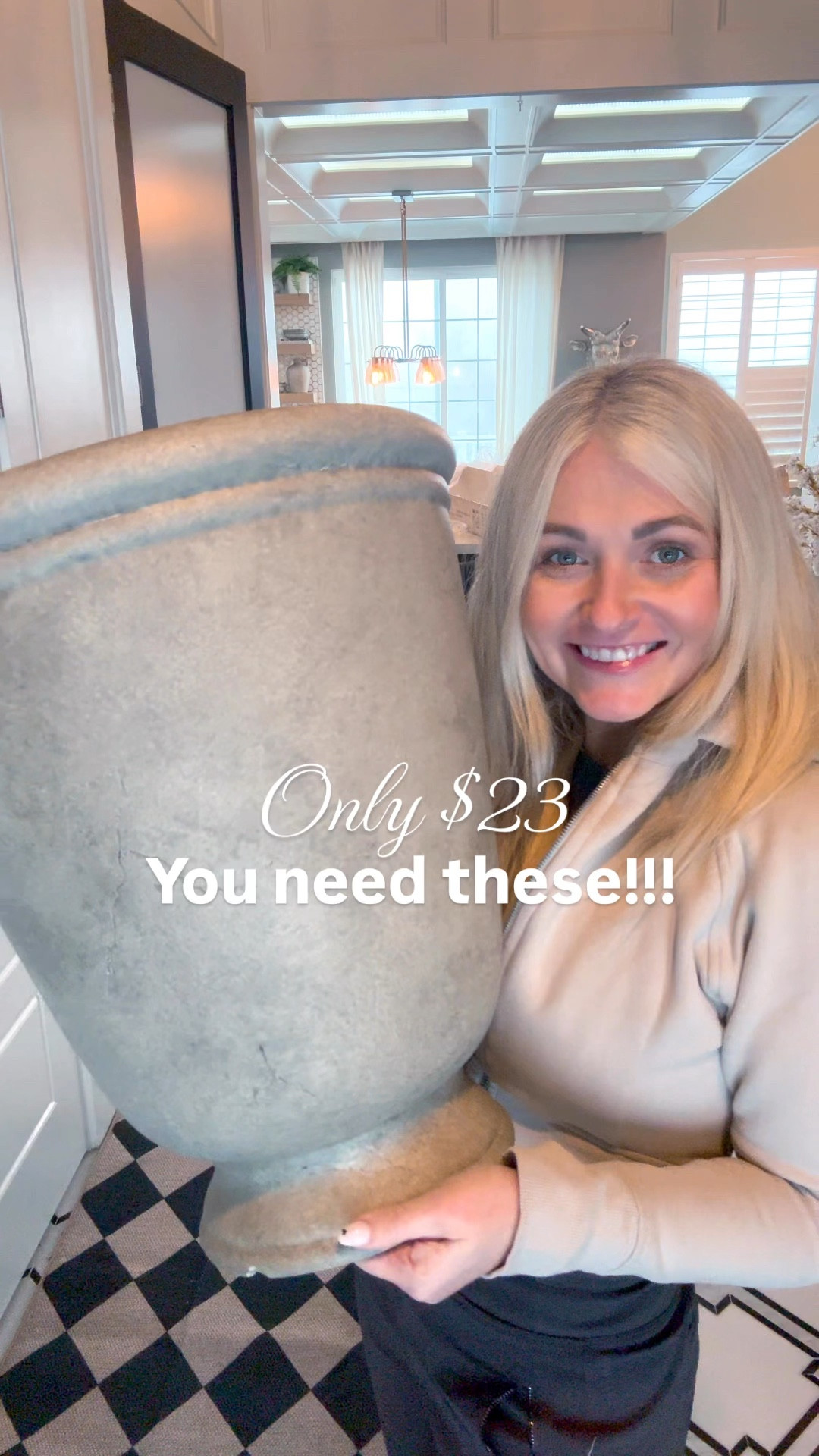 It feels like spring in here—you’d never guess it was just snowing! I’m absolutely obsessed with these planters and can’t believe the price.  The flower trees are  stunning and have completely transformed my entryway!  #LTKMostLoved 

#LTKHome #LTKFindsUnder50