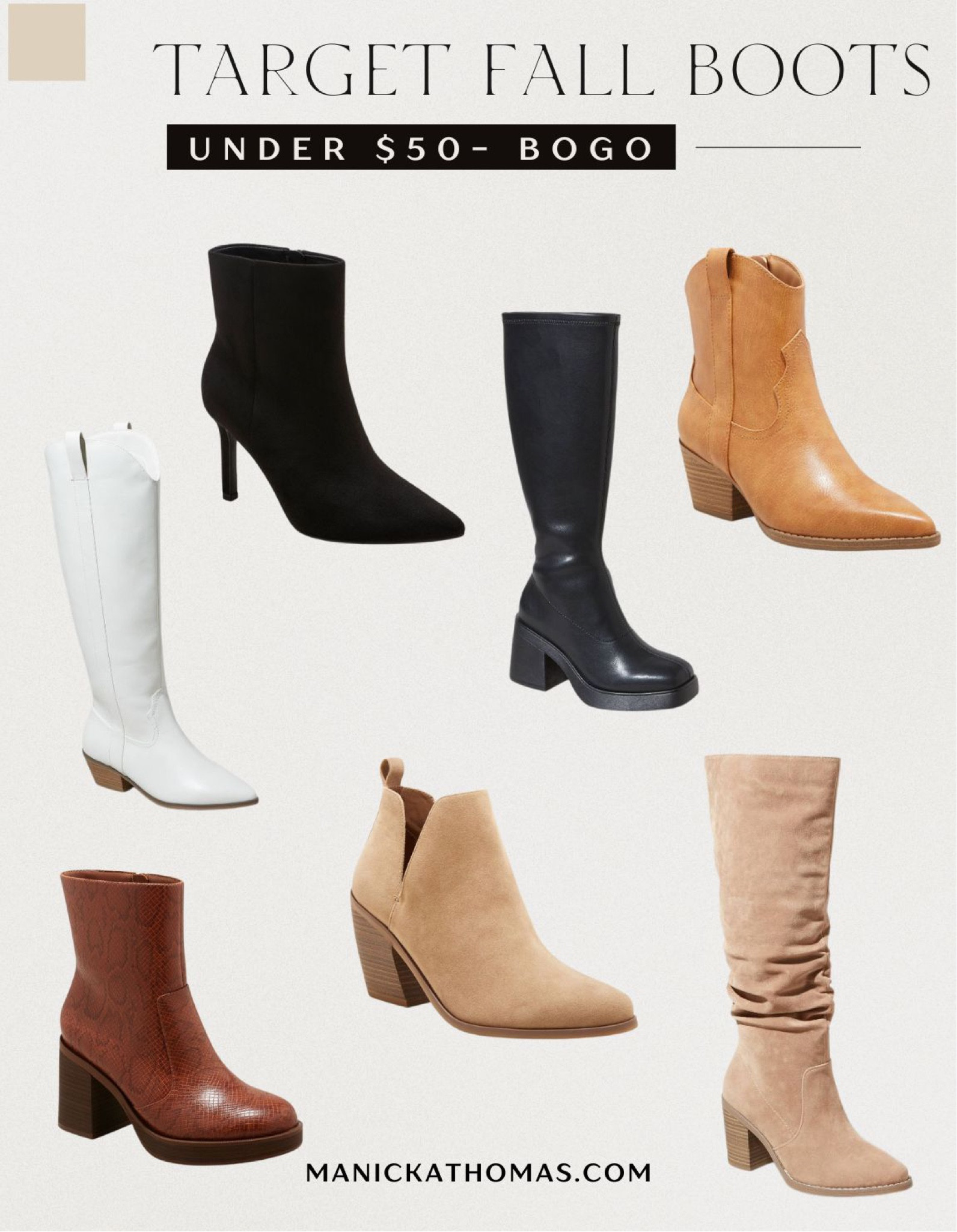 Target fall boots under $50

#LTKstyletip

#LTKshoecrush #LTKSeasonal #LTKfindsunder100