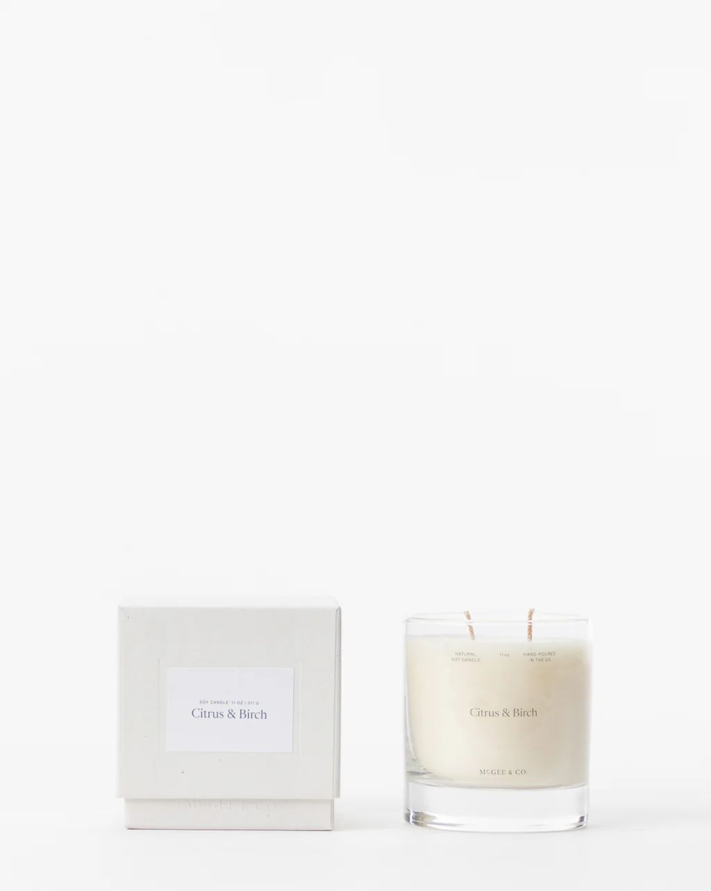 Citrus & Birch Candle | McGee & Co.