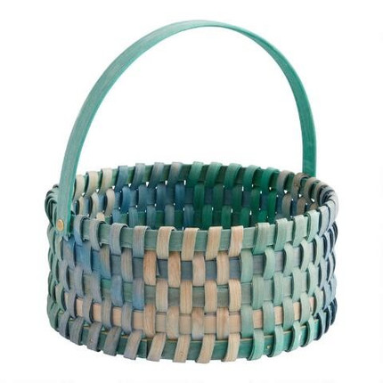 Click for more info about Large Ombre Woven Easter Basket