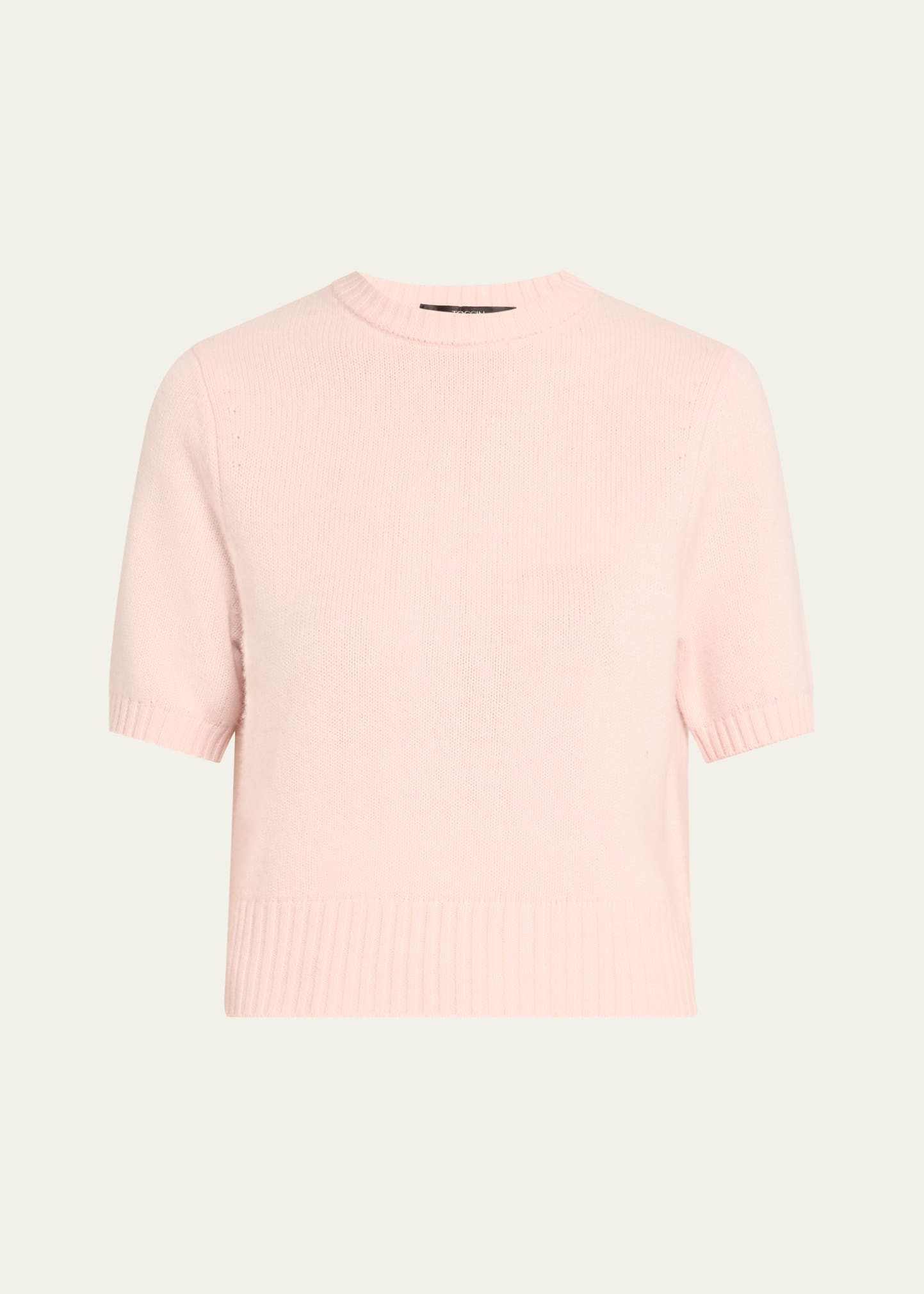 Toccin Elsie Short-Sleeve Sweater | Bergdorf Goodman