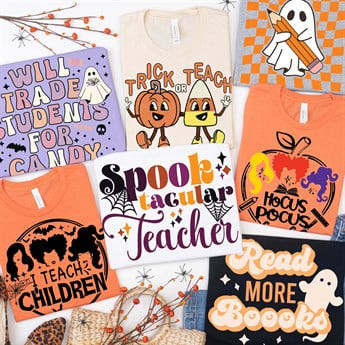 Teacher | Halloween | Trick Or Teach | Graphic Tees | Jane