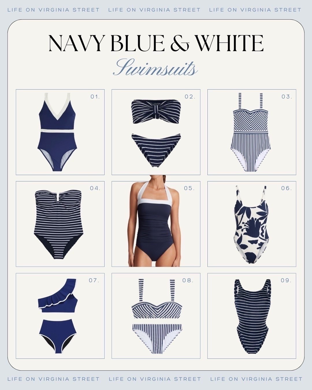 Navy blue and white swimsuits 🙌🏻🙌🏻

#LTKSwim #LTKootd #LTKTravel


#LTKTravel #LTKSwim #LTKdayinmylife