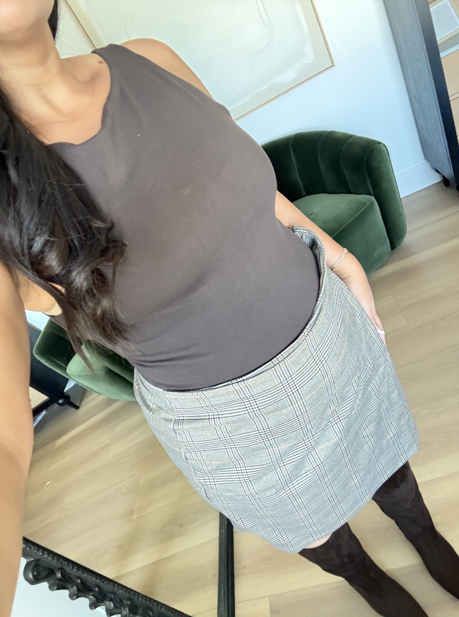 The perfect fall work outfit! Loving this plaid skirt!

Top: L
Skirt: XL tall 

Fall outfits, mid size outfits for fall, plaid skirts, old navy fashion, affordable fall fashion

#LTKootd #LTKMidsize