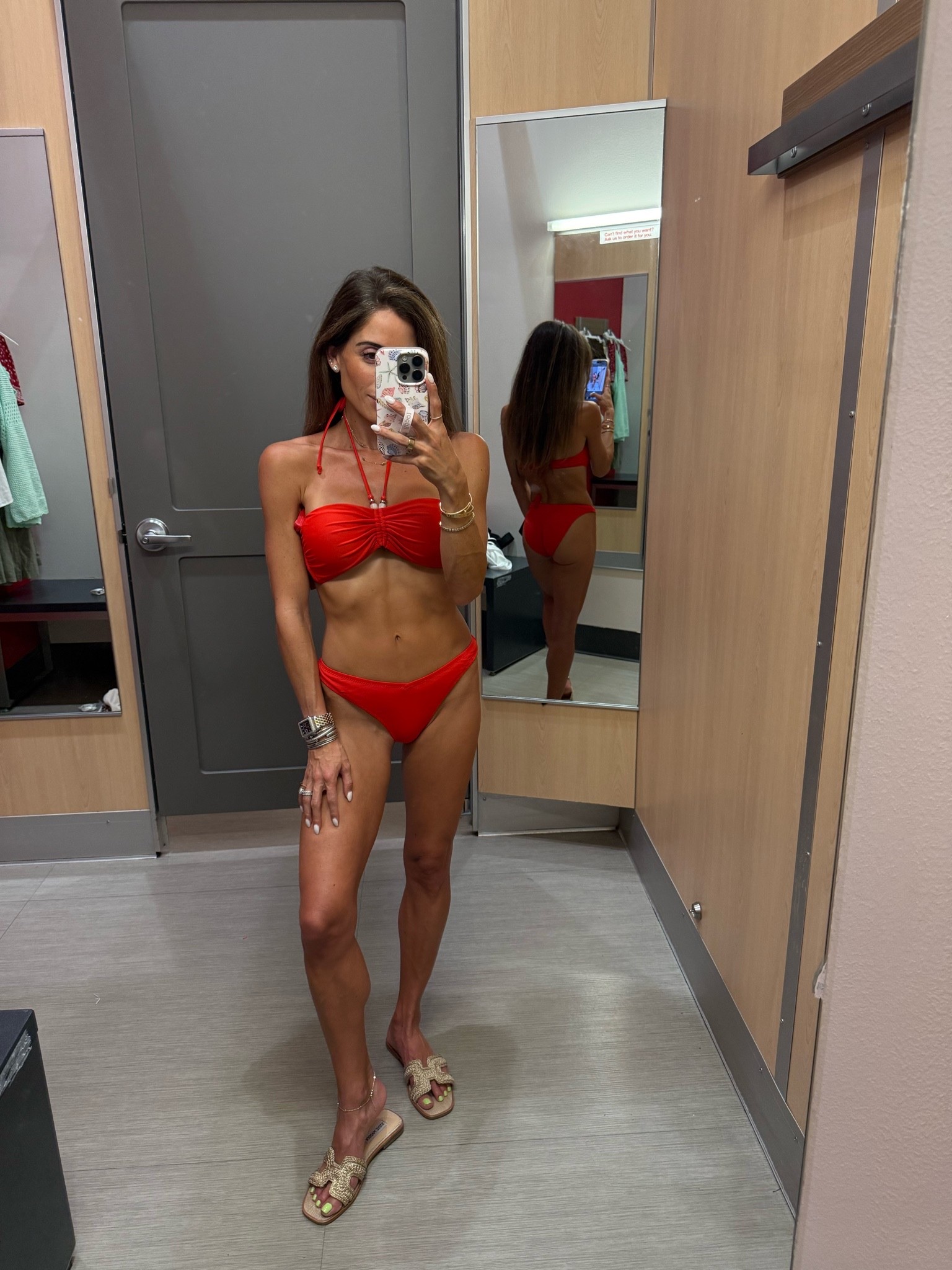Target red bikini affordable size m or s top xxs or xs bottoms