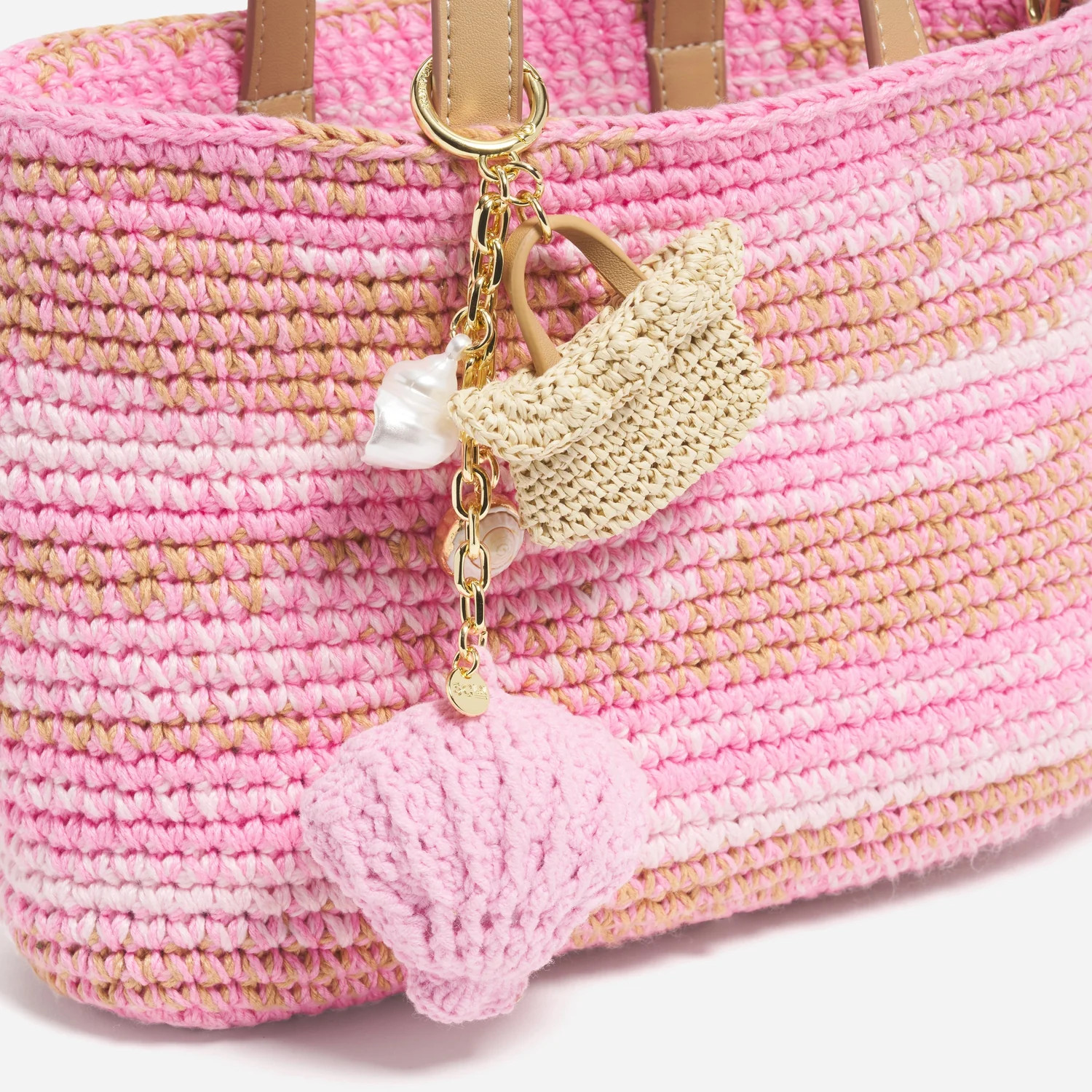 Mallorca Seashell Bag Charm Cluster | Stoney Clover Lane | Stoney Clover Lane