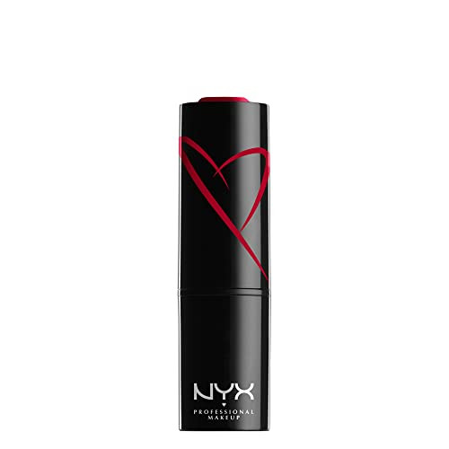 NYX PROFESSIONAL MAKEUP Shout Loud Satin Lipstick, Infused With Shea Butter - Wife Goals (Blue Red) | Amazon (US)