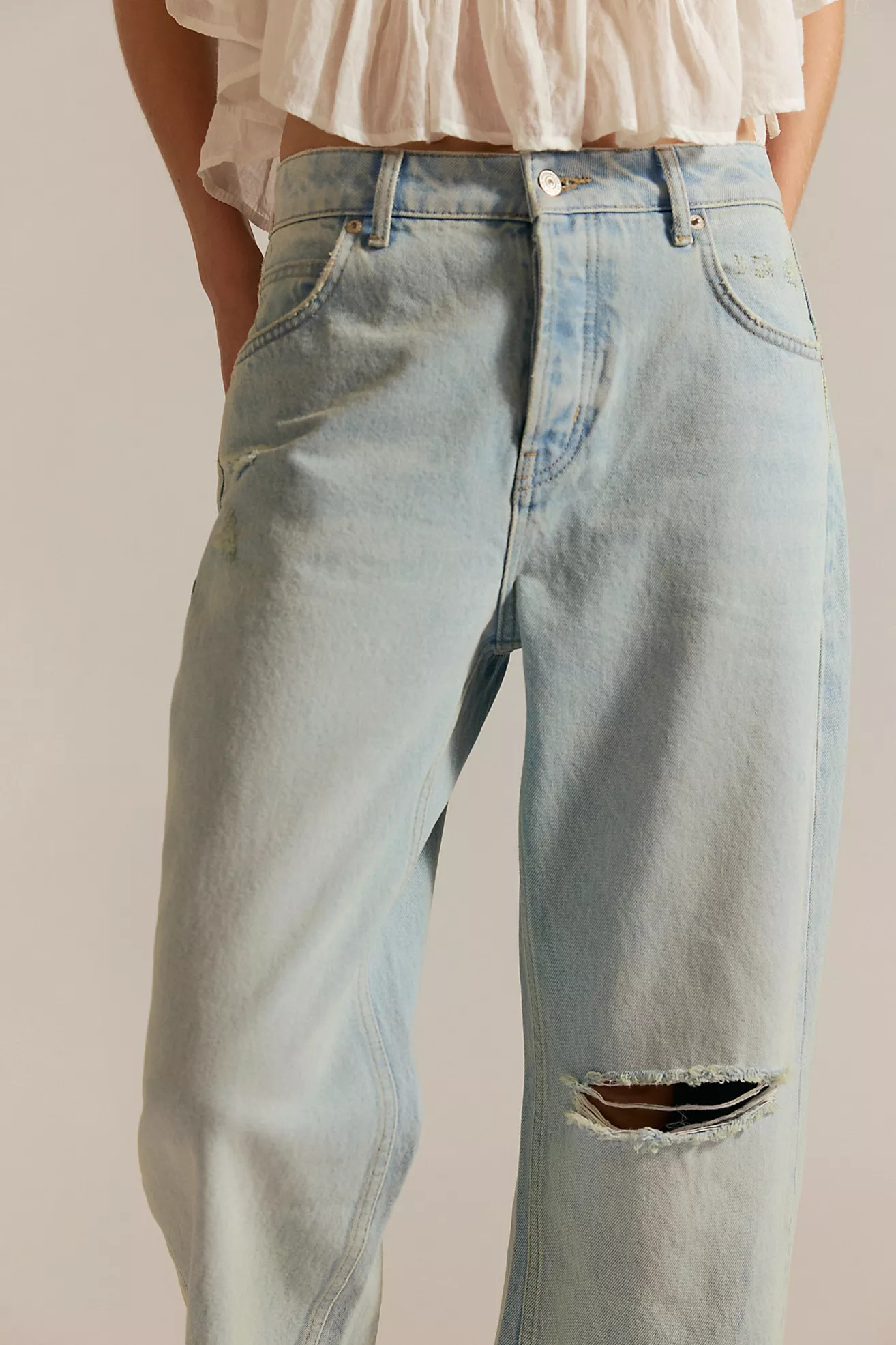 We The Free Deep Trance Dropped Boyfriend Jeans | Free People (Global - UK&FR Excluded)