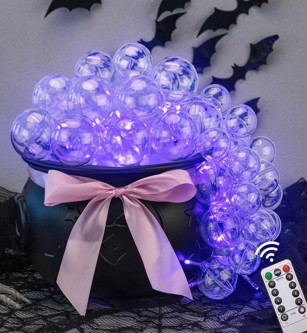 
💚💜Under $20💜💚
🎃✨ Hocus Pocus, cuteness overload! ✨🎃
Say hello to the viral bubbling cauldron that’s taking over Halloween decor—and it’s UNDER $20! 😱🎃

Whether you’re a spooky-season newbie or a haunted-home pro, this glowing beauty will light up your space with major witchy whimsy. The purple lights + clear globe bubbles = absolute MAGIC. 💫 And yes… it even comes with a remote! 🙌

💡 PRO TIP: Tie on your own ribbon to match your vibe — pink, spooky, glam, or gothic!

🛒 Tap to shop this cauldron of cuteness before it sells out!
💬 Tag your Halloween-loving bestie
📲 Follow me for more whimsical home finds, DIY hacks, and holiday magic!

#halloweendecor #amazonfinds #liketoknowit #cauldronmagic #halloweenmusthaves #weatheredwhimsy #fallhomedecor #under20finds #ltkhome #ltkholiday
#amazonprime
#amazonprimedeals

#LTKSeasonal #LTKFindsUnder50 #LTKSaleAlert