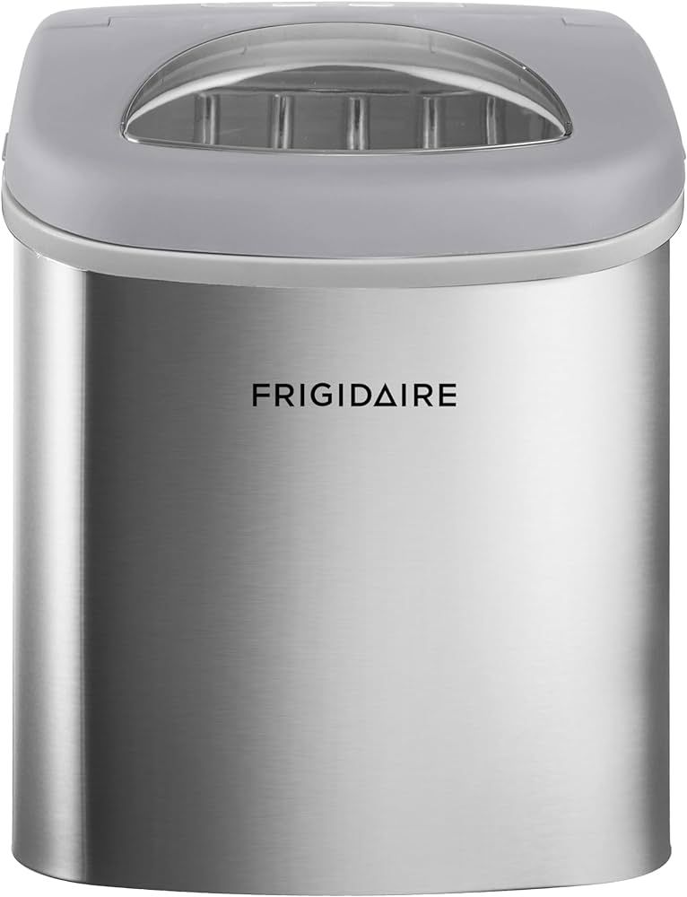 FRIGIDAIRE EFIC189-Silver Compact Ice Maker, 26 lb per Day, Silver (Packaging May Vary) | Amazon (US)