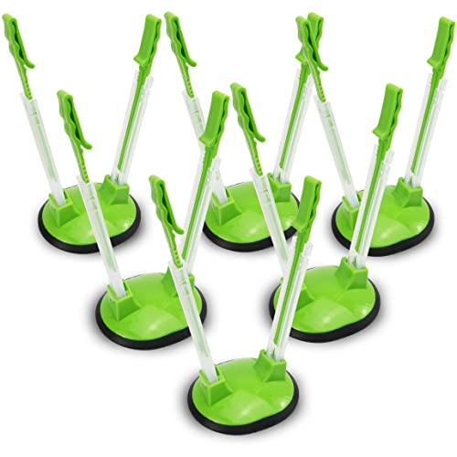 Ziplock Bag Holder Stand Adjustable For Plastic Freezer Bags/Hands Free Baggy Rack Gallon Bag Holder Stand,6 Pack/6pcs | Amazon (US)