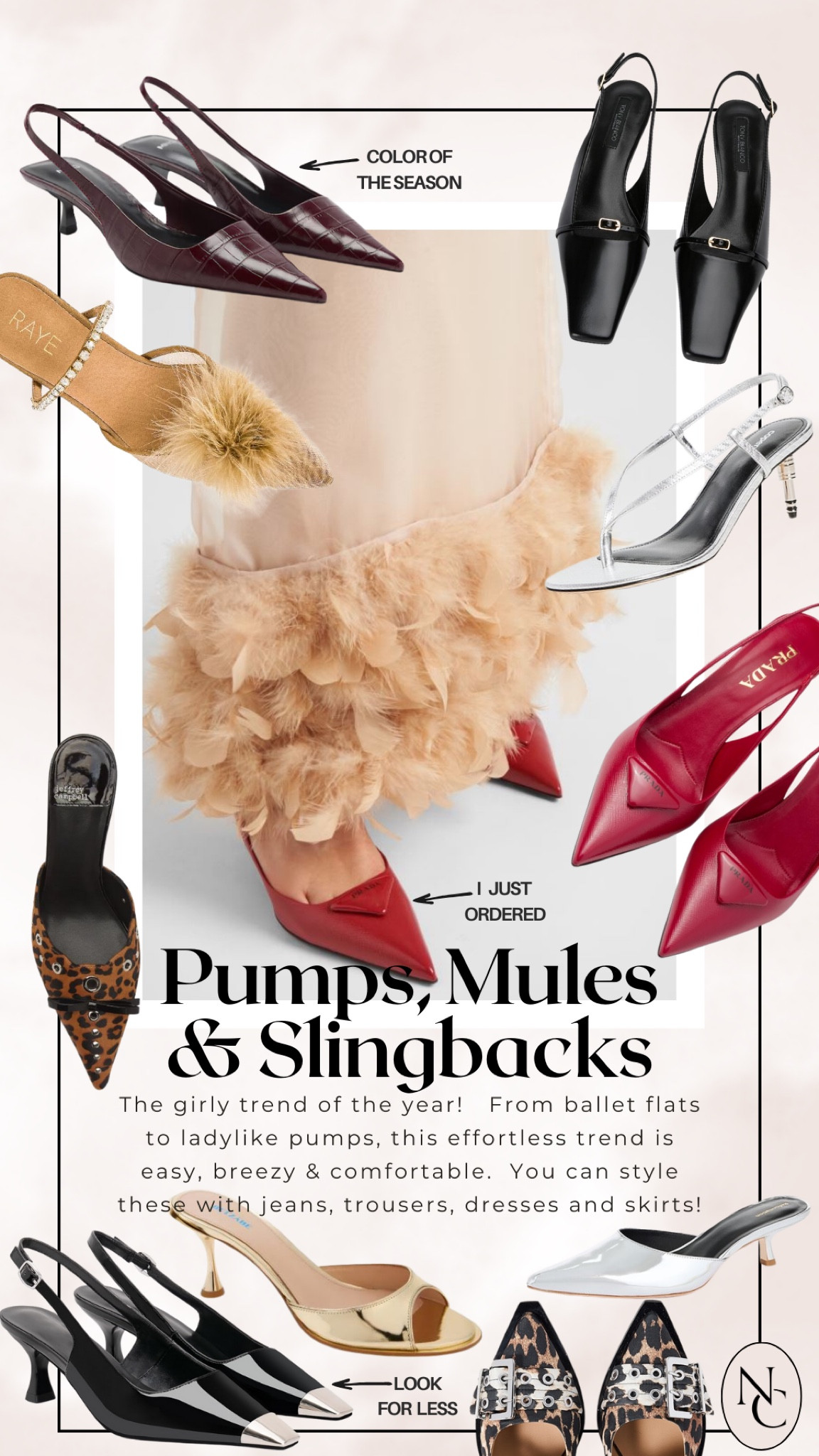 Start planning looks for those holiday parties by grabbing the perfect heel, mules or slingbacks!

Heels, mules, slingbaks, shoes, date night, holiday, party, Nicole Colee 

#LTKShoeCrush #LTKOver40 #LTKStyleTip