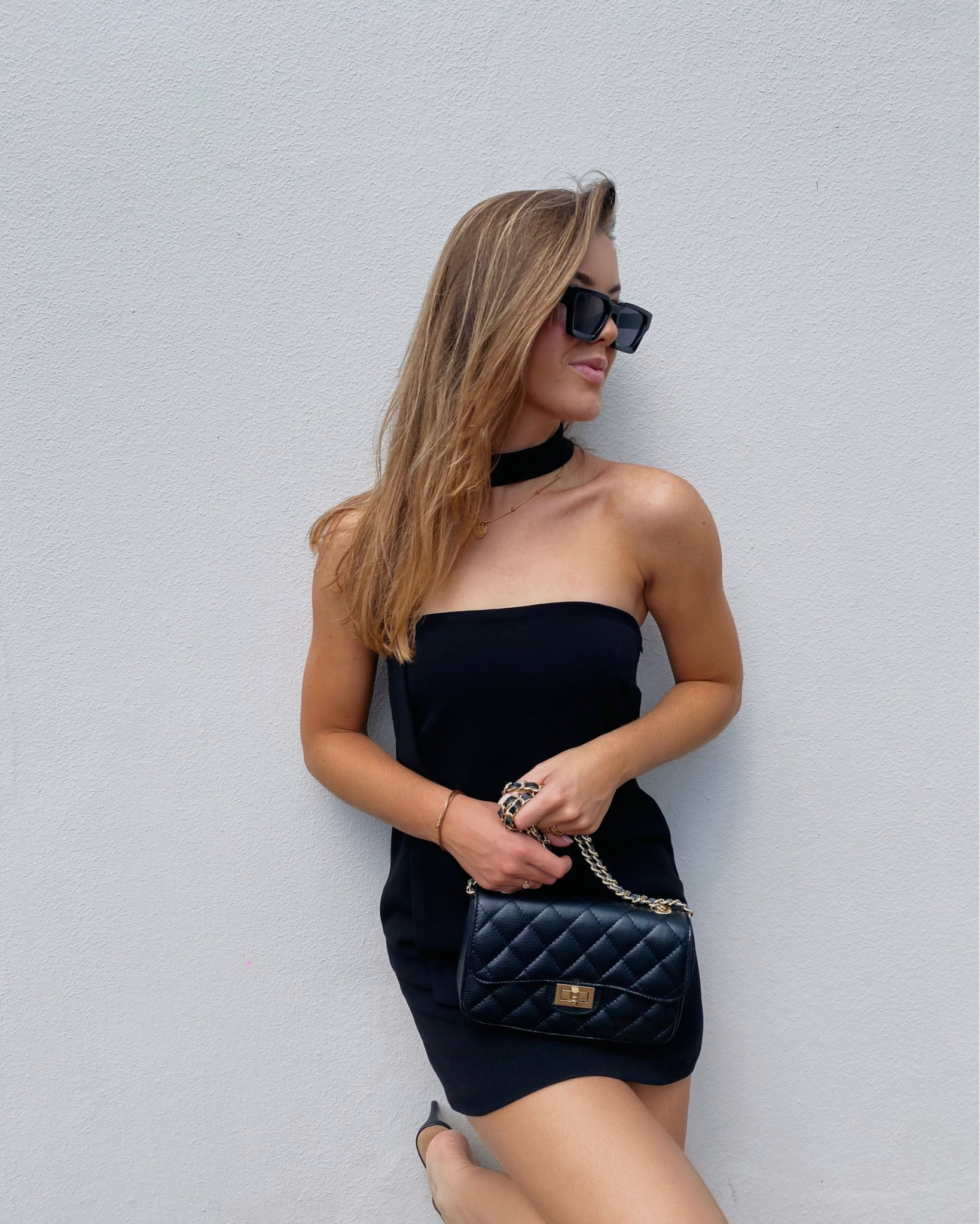 Classy black little dress dinner look summer dress 

#LTKeurope #LTKFind #LTKSeasonal