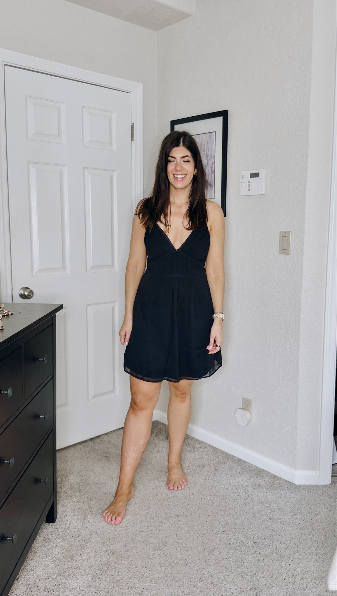 In a medium tall mini dress


#LTKMidsize #LTKActive #LTKOver40