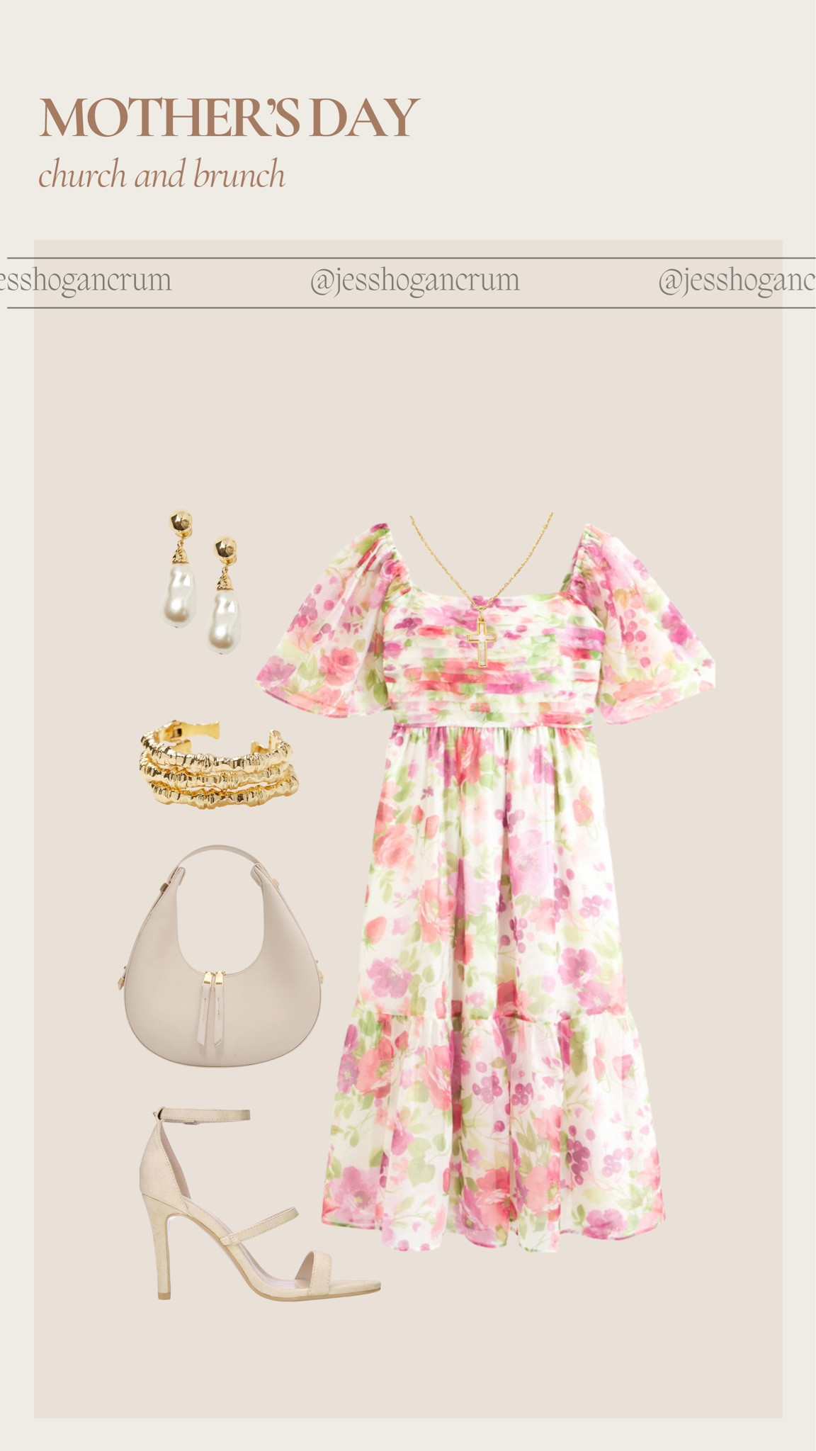 Mother’s Day outfit ideas!! This would be such a pretty church to brunch look! 

Mother’s Day outfit, spring ootd, floral dress, brunch dress, trending fashion, spring styles 

#LTKSeasonal #LTKstyletip