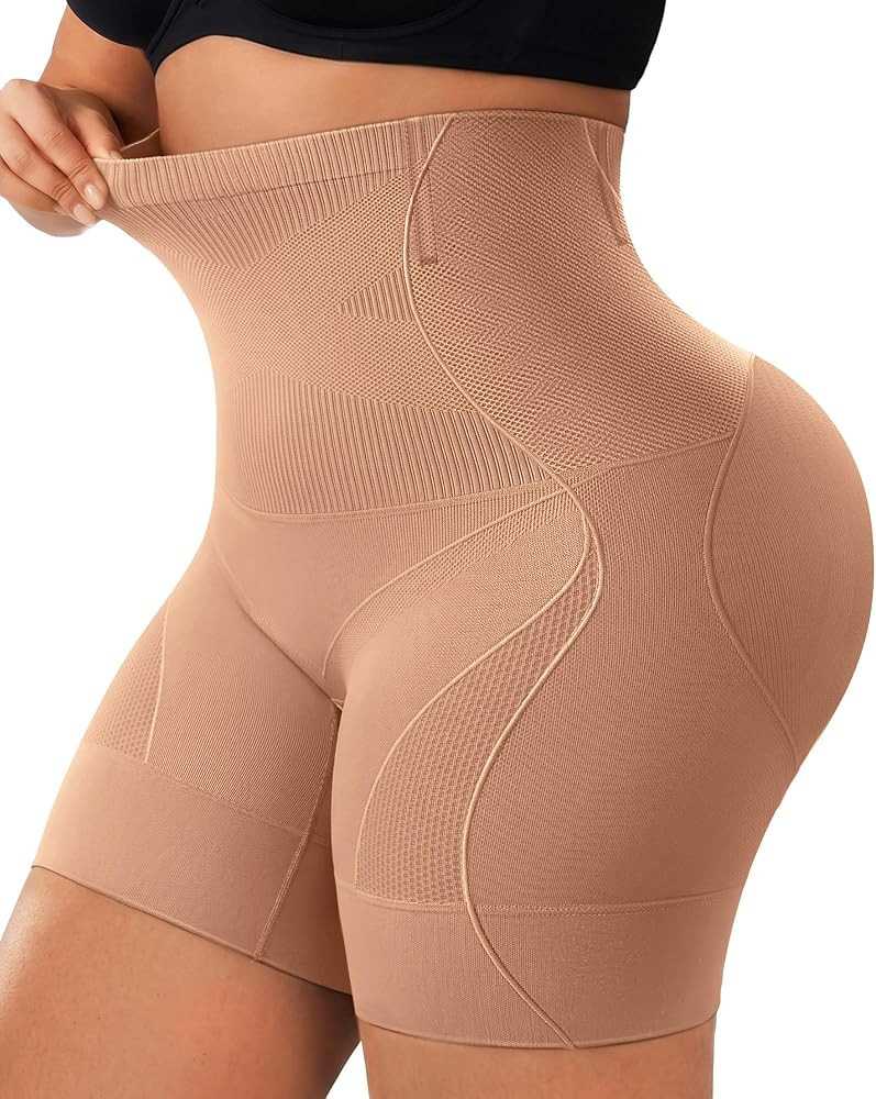 OEAK Women Shapewear Tummy Control Body Shaper Shorts Plus Underwear | Amazon (US)