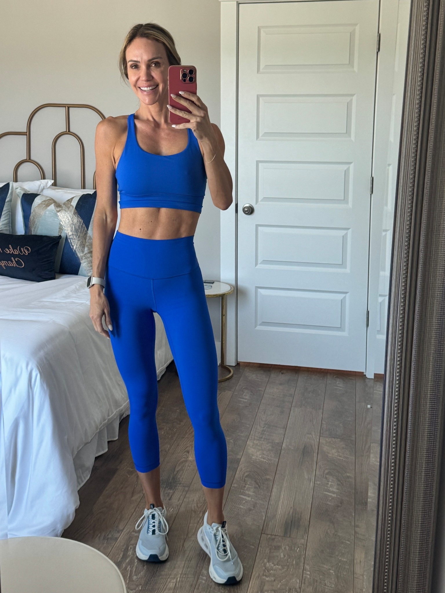 Gym outfit of the day! 

Love this color for spring and summer! 

#LTKActive #LTKfitnessgoals #LTKootd