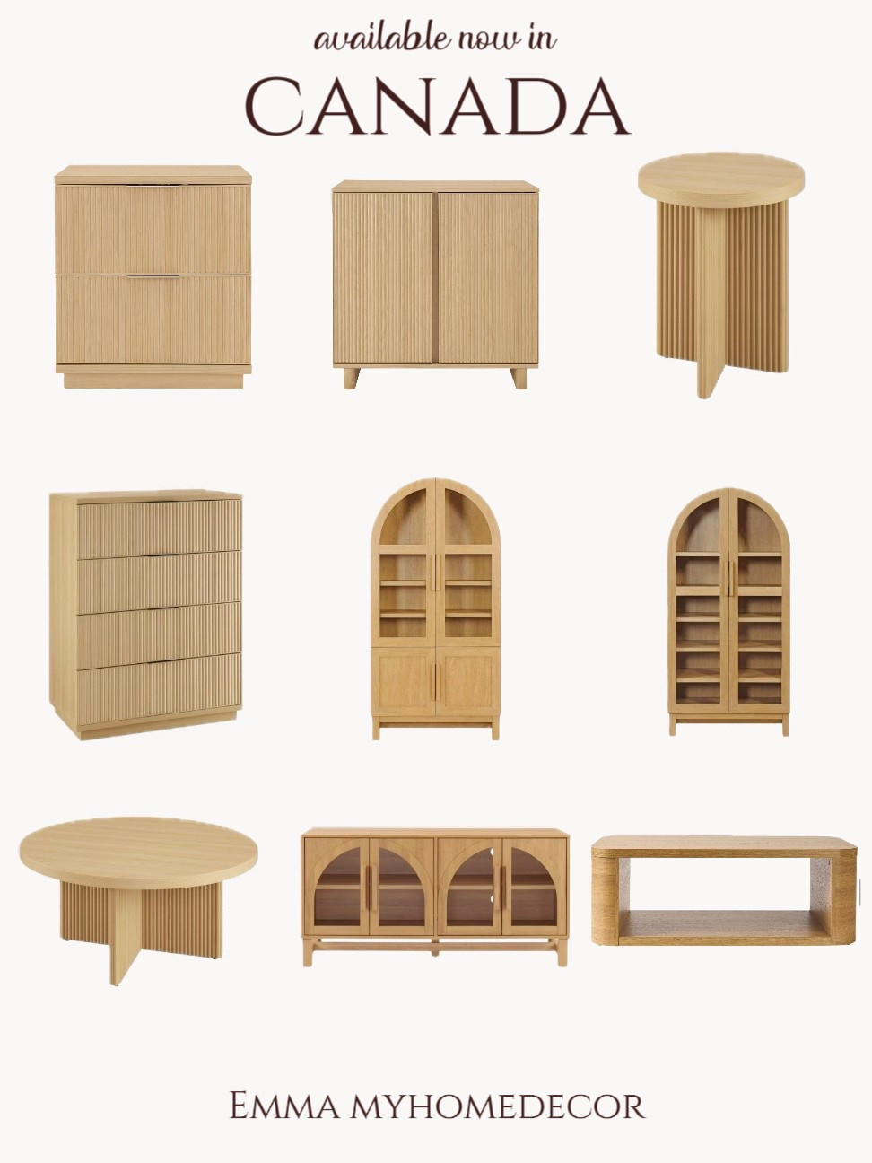 The viral arched cabinets are available in Canada! It's such an amazing deal! The coffee table is under $200! And what's amazing is that everything is free shipping and return!  Run before they are gone. Some colors may already sold out!



网红柜

#LTKSaleAlert #LTKHome #LTKFindsUnder100