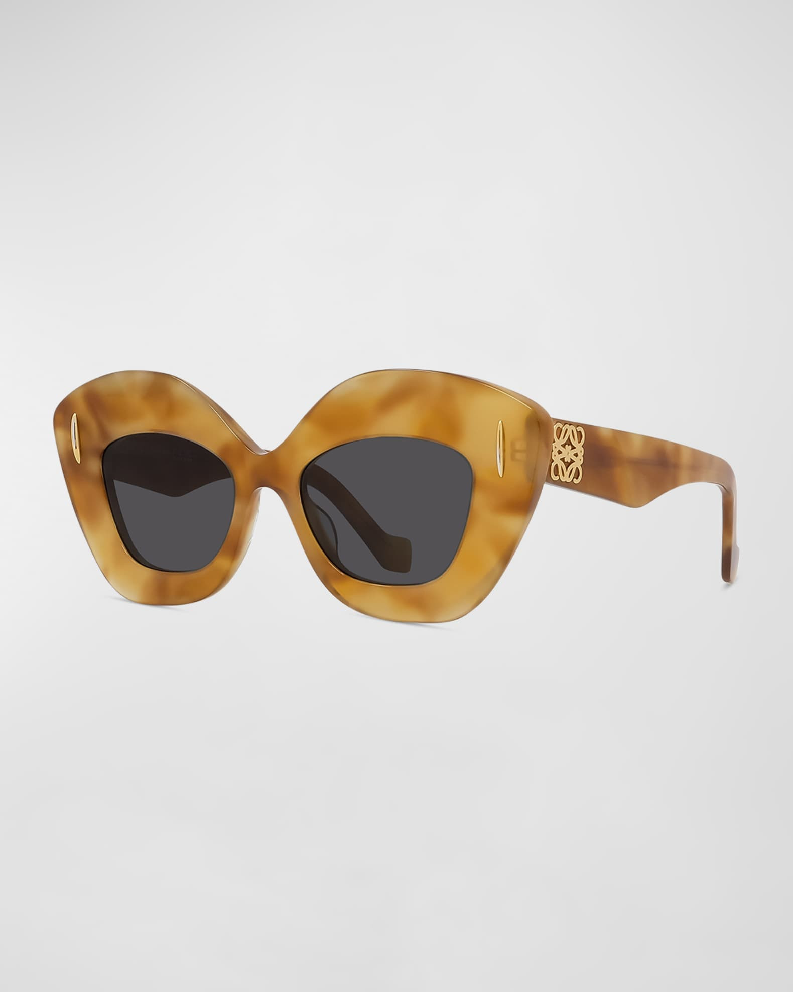 Anagram Acetate Butterfly Sunglasses | Neiman Marcus