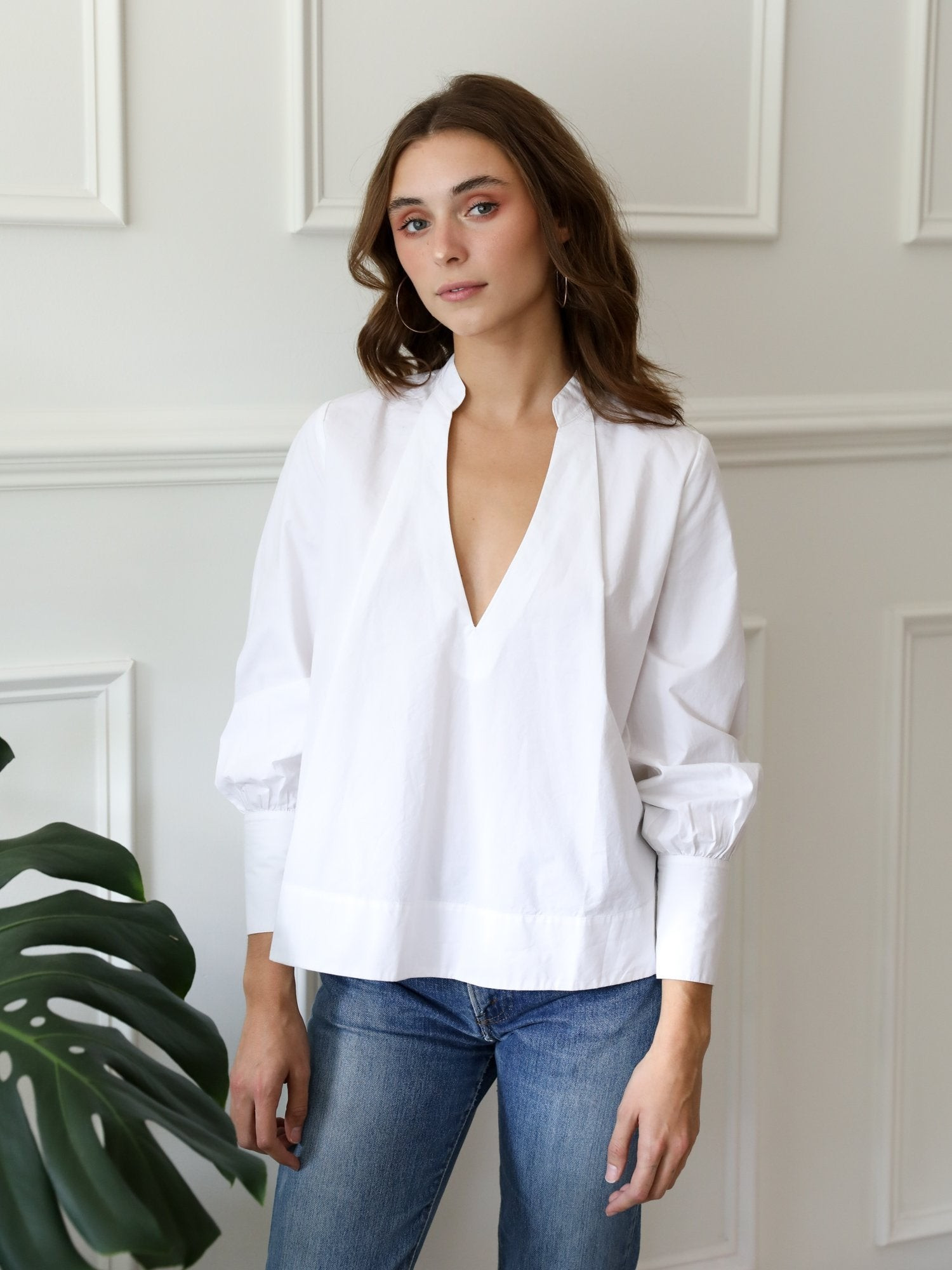 Shop Mille - Freya Top in White | Mille