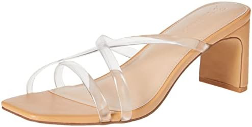 The Drop Women's Amelie Strappy Square Toe Heeled Sandal | Amazon (US)