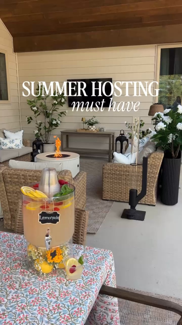 Summer hosting must-have! 

Summer entertaining ideas 
Patio entertaining 
Summer hosting ideas 
Girls night ideas
Entertaining ideas 
Patio design 
Patio decor

#LTKHome #LTKSeasonal