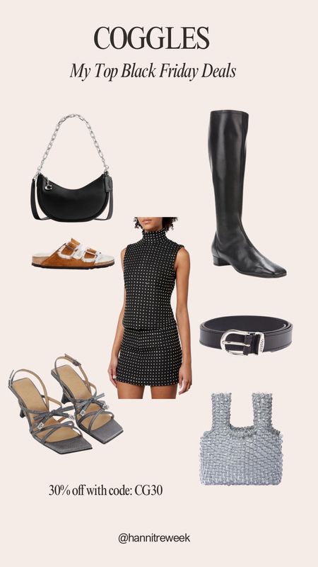my top Black Friday deals from Coggles 

30% off selected items with code: CG30 

coggles, kitri, sleeper, coach, by far, birkenstock, de la vali, isabel marant, ganni, shrimps, gift guide ideas, party outfits, partywear, christmas day outfit, christmas gift guide, Black Friday, gifts for her, black friday deals

#LTKCyberSaleUK #LTKCyberWeek #LTKGiftGuide
