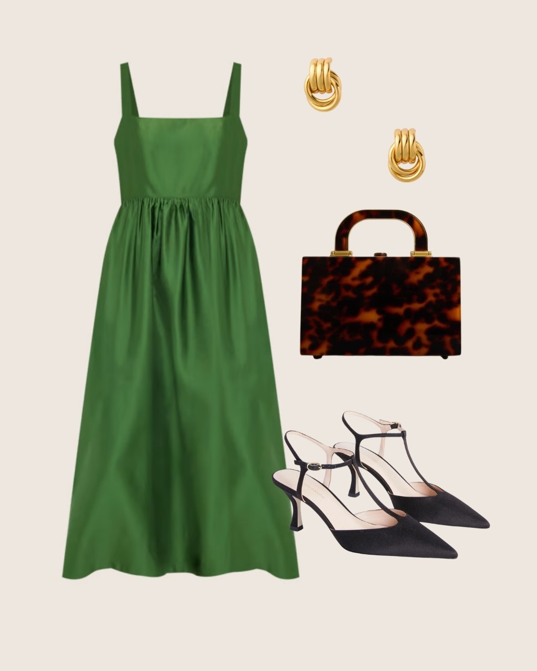 Fall wedding guest outfit idea! 🤍