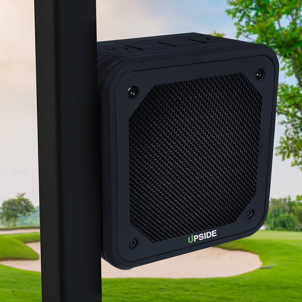 Upside Golf Super X7 Magnetic Bluetooth Speaker for Golf Cart, Waterproof Dual Sound System - Mou... | Amazon (US)