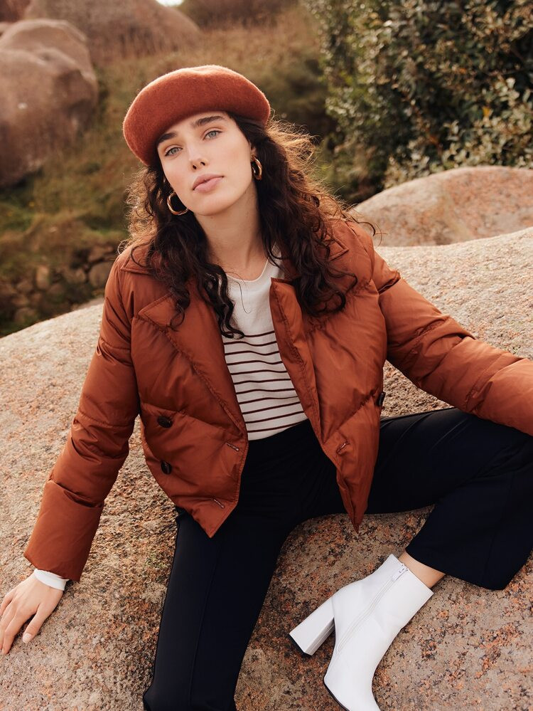 MOTF PREMIUM BOXY PUFFER COAT | SHEIN