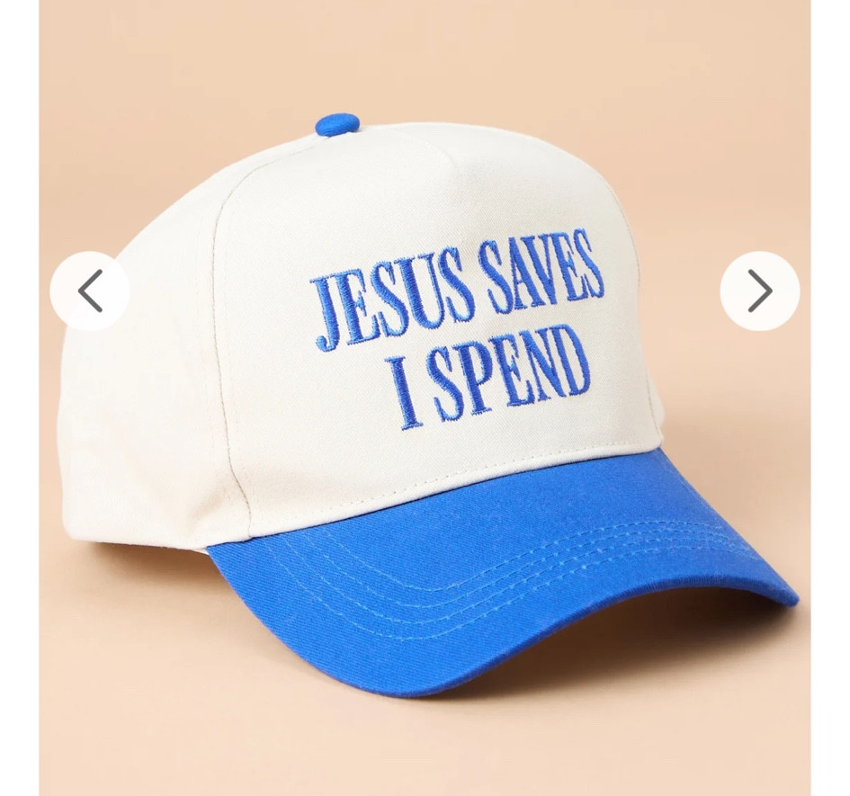Jesus saves I spend hat ♥️ 

#LTKActive #LTKCyberWeek #LTKGiftGuide